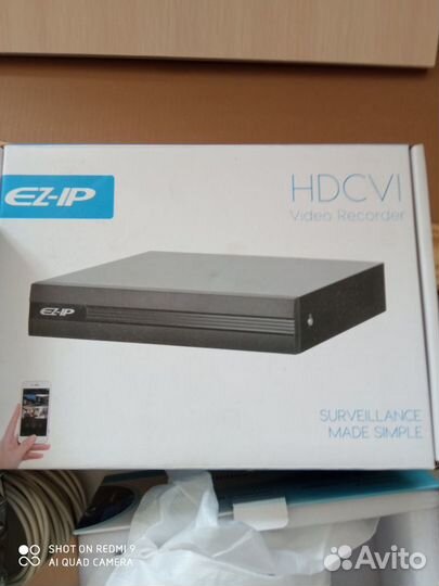 Видеонаблюдение комплект новое не бу