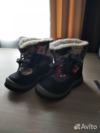 Зимние ботинки 24 размер