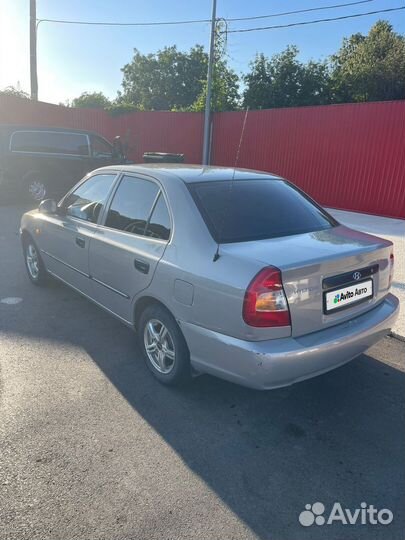 Hyundai Accent 1.5 МТ, 2008, 204 000 км