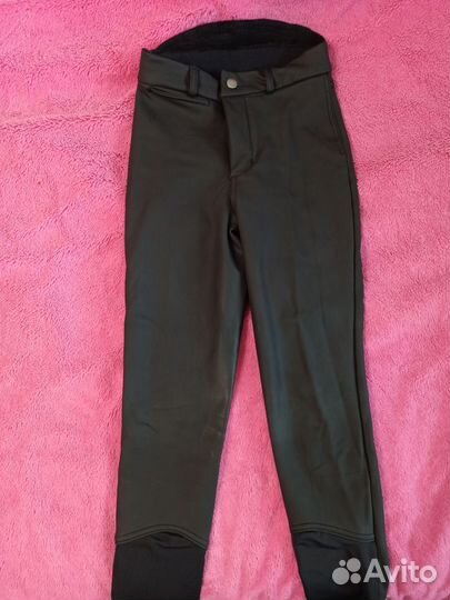 Бриджи для верховой езды детские утеплённые