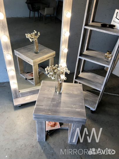 Гримерное зеркало в полный рост на колесиках