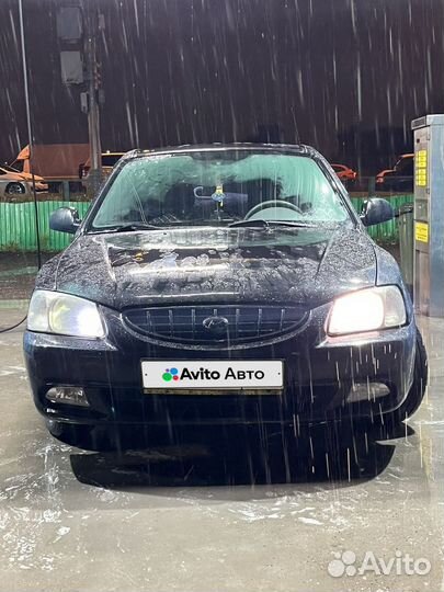 Hyundai Accent 1.5 AT, 2005, 242 930 км