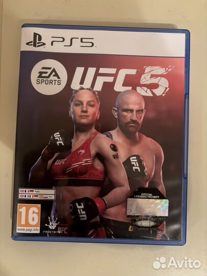 Игры ps5, fc24, ufc5