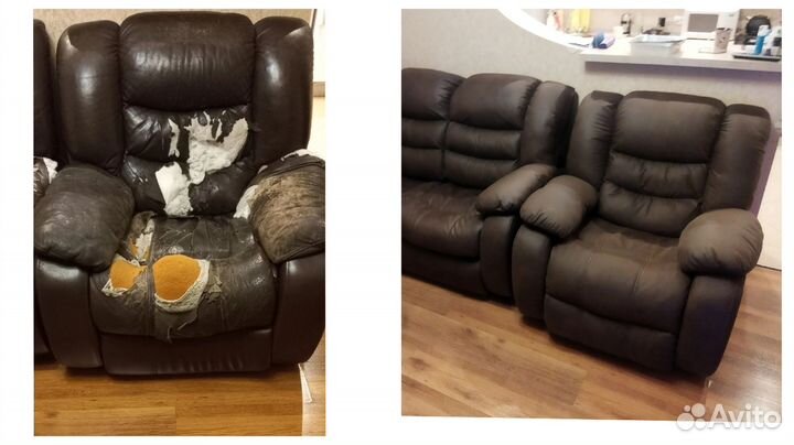 Ремонт и Перетяжка мягкой мебели