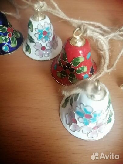 Елочные игрушки эмаль Клуазоне