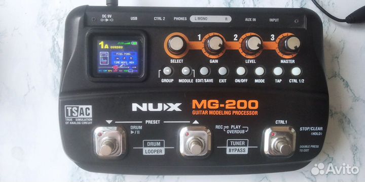 Процессор для гитары NUX MG-200