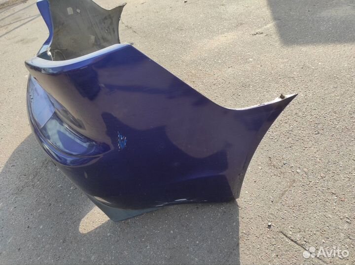 Бампер задний с диффузором mitsubishi lancer 10