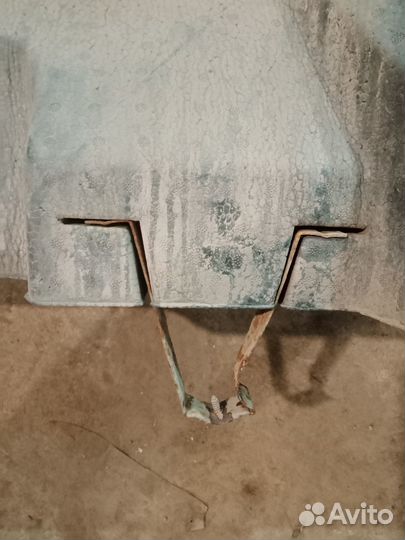 Абсорбер (пенопласт) заднего бампера Chevrolet Lanos