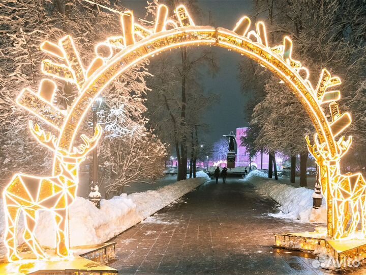 Новогодний тур по Нижнему Новгороду