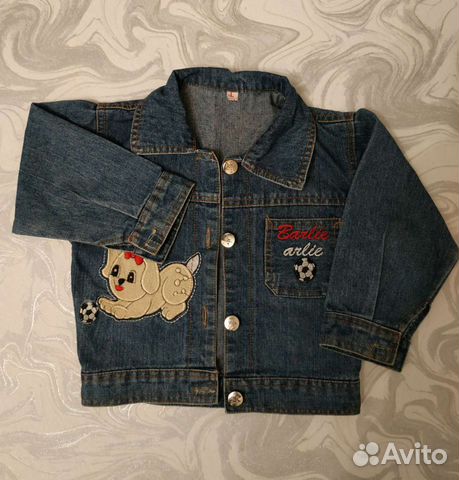 Джинсовая курточка,2-3 года