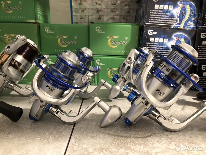 Катушки рыболовные