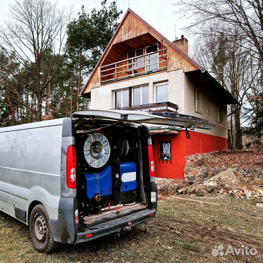 Устранение засоров Прочистка канализации