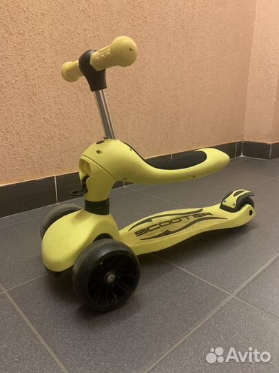 Самокат беговел 2 в 1