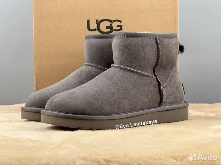 Угги женские Ugg Classic Mini II Grey