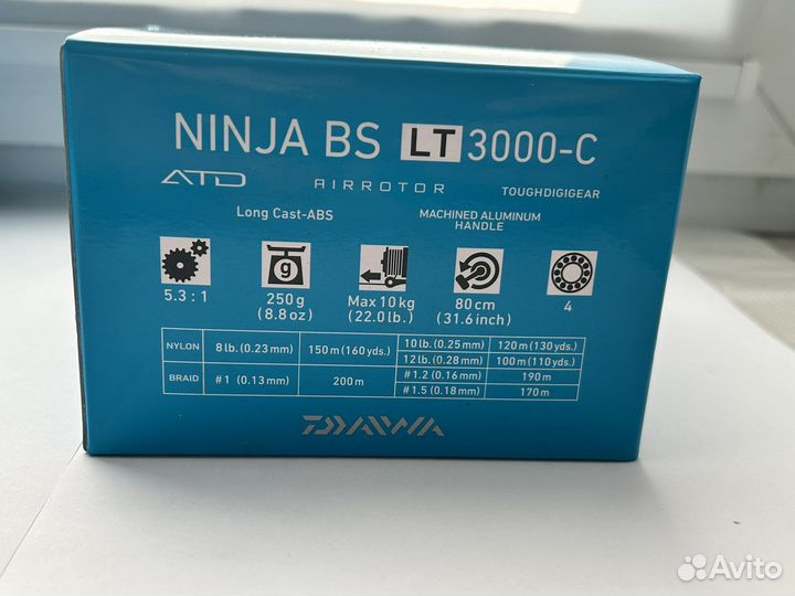 Катушка рыболовная Daiwa ninja