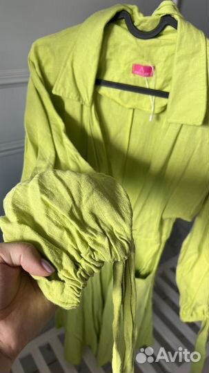 Платье льняное