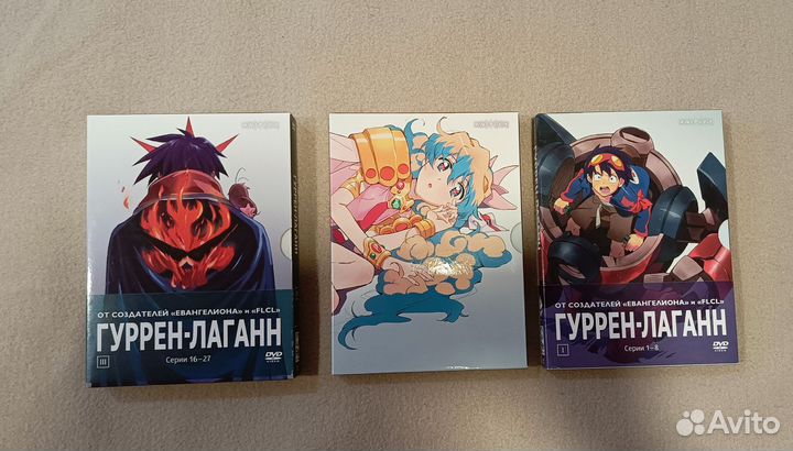 Аниме двд диски Гуррен - Лаганн