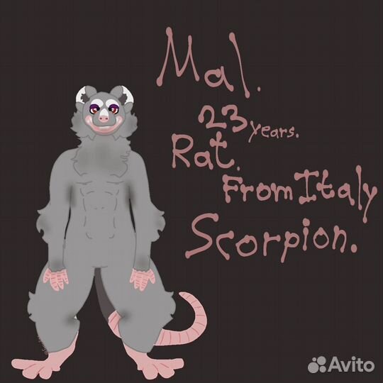 Фурсьют крысы с правами на персонажа (ч.о)