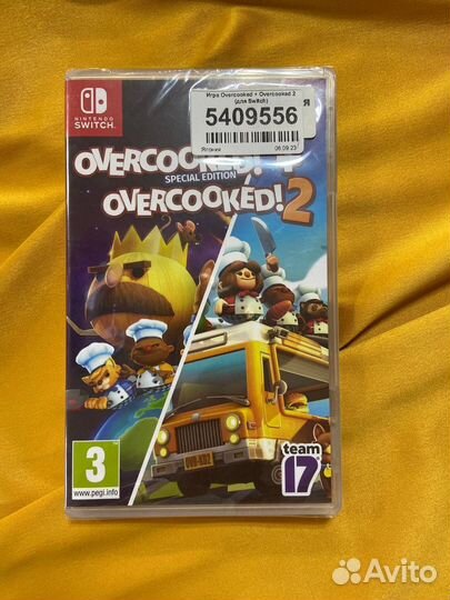 Switch Overcooked+Overcooked 2