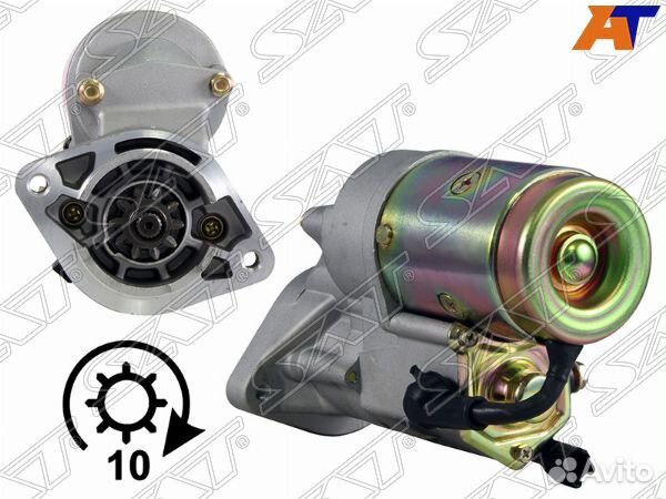 Стартер toyota corolla verso