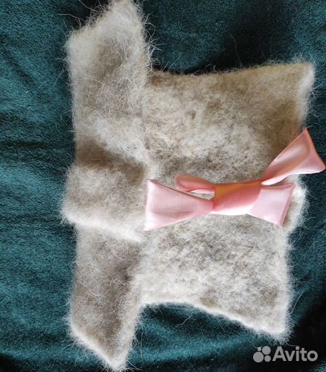 Наколенники, пояса из валяного собачьего пуха