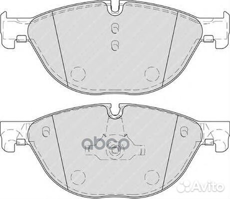 К-т дисков. тормоз. колодок FDB4285 Ferodo