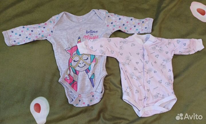 Вещи на девочку 56-62 размера, пакетом