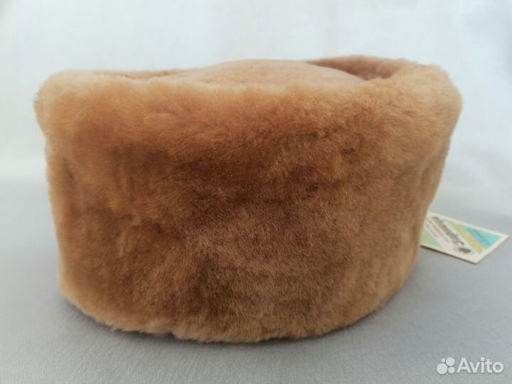 Шапка женская овчина, размер 57, с этикеткой, винт
