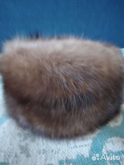 Шапка женская из меха соболя