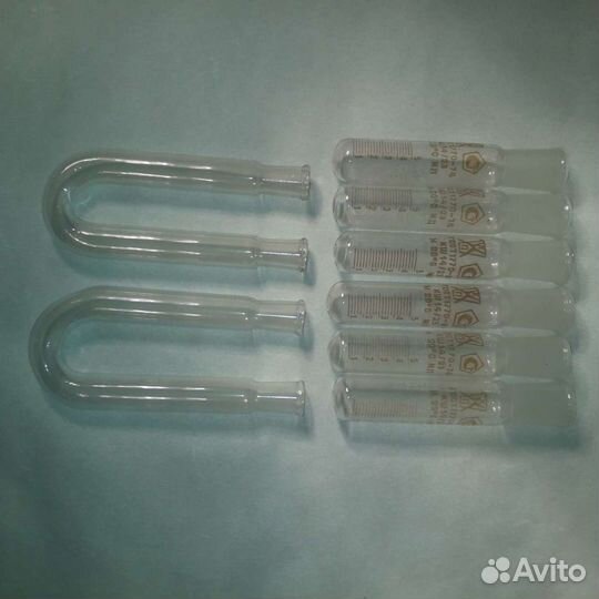 Пробирки с мерной шкалой