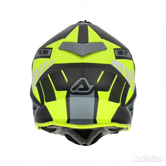 Black/Fluo-Yellow Шлем Acerbis X-track 22-06 V25