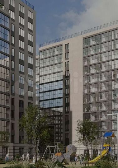 2-к. квартира, 53,5 м², 5/13 эт.