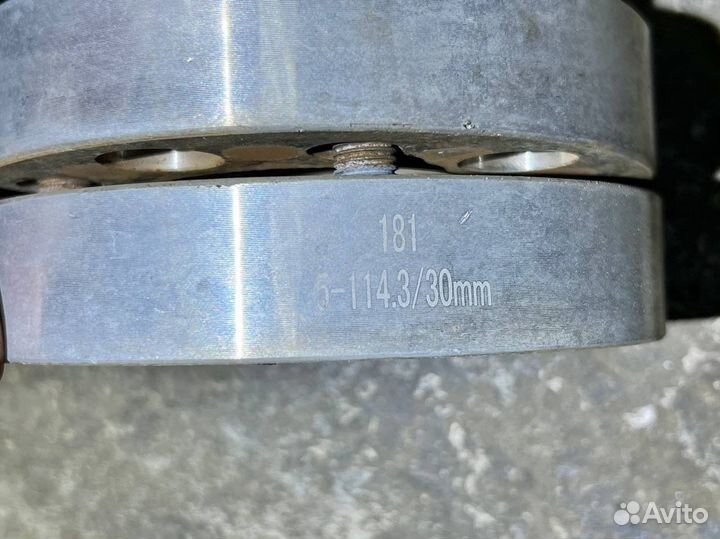 Проставки колесные 5х114 3 30мм