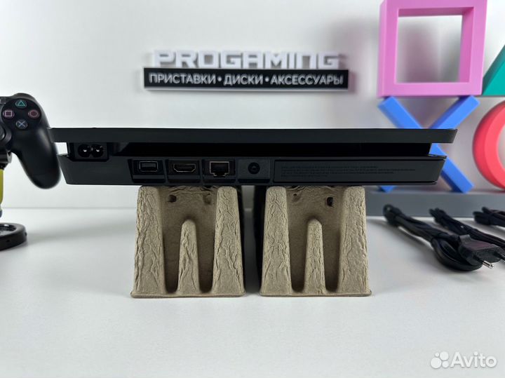 Sony PS4 slim 1tb cuh 2108 отличное состояние