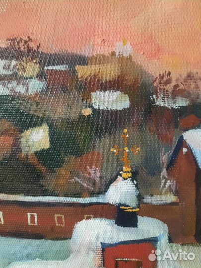 Картина «Вид на Серафимовский»