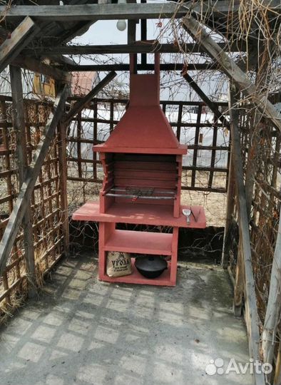 Мангал из бетона модульный