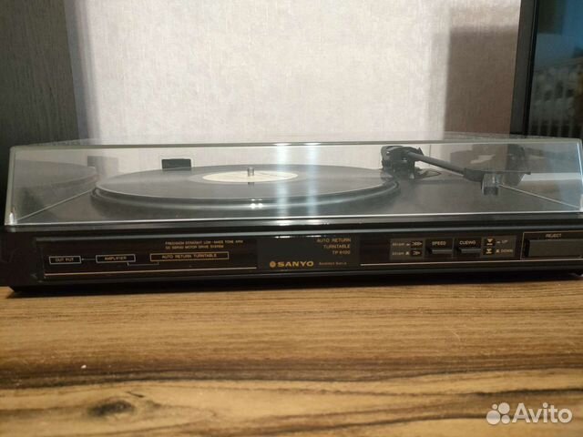 Проигрыватель винила sanyo tp6100