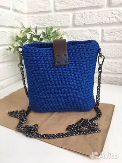 Сумка женская (клатч) летняя на цепочке