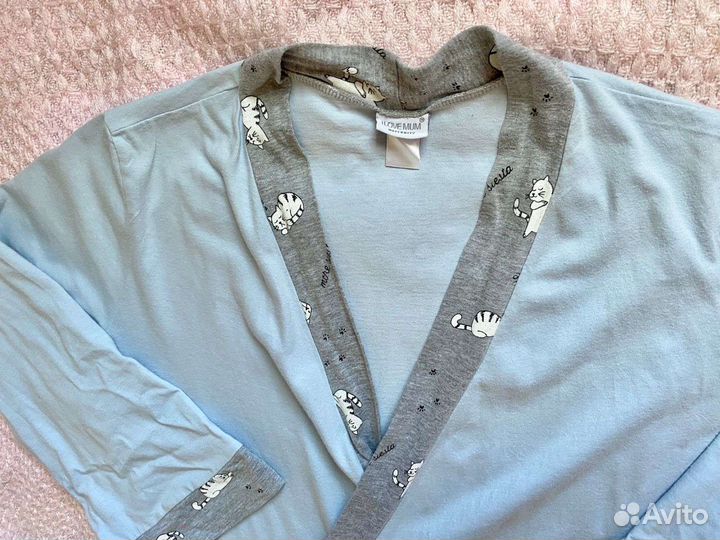 Комплект сорочка и халат