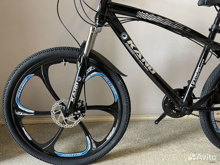 Велосипед на литых дисках