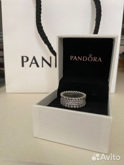 Кольцо Pandora, серебро