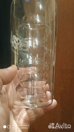 Стаканые бокалы с внутренней стеклом и разных вид