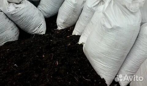 Плодородный грунт в мешках