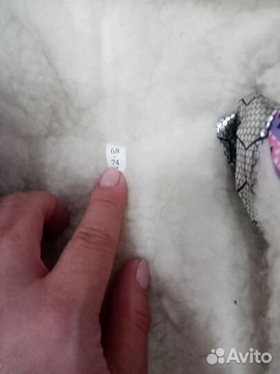 Зимний комбинезон для девочки 68 74