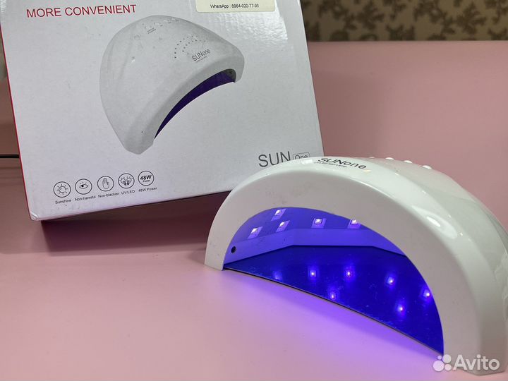 Лампа sunone uv/led для сушки гель-лака