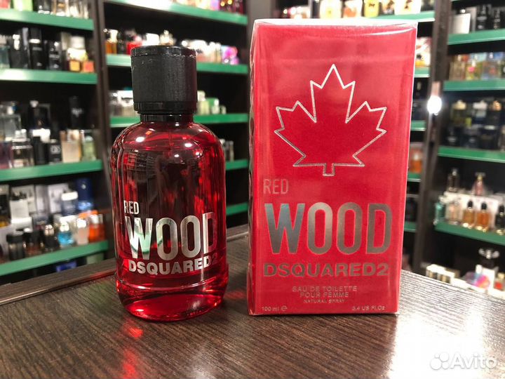 Духи Dsquared 2 Wood Red Pour Femme Дискуаред Вуд