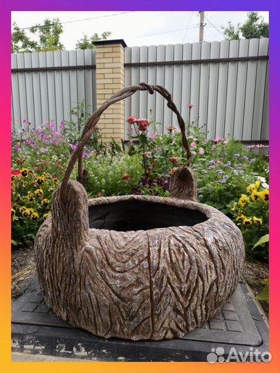 Вазон / кашпо из Арт бетона