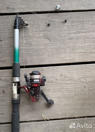 Спиннинг с катушкой бу