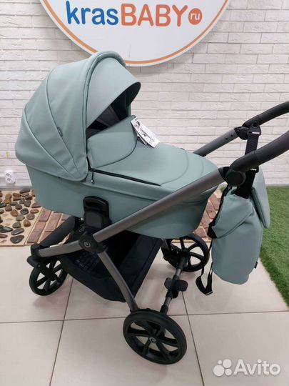 Коляска 2 в 1 Tutis Mio Eco-leather