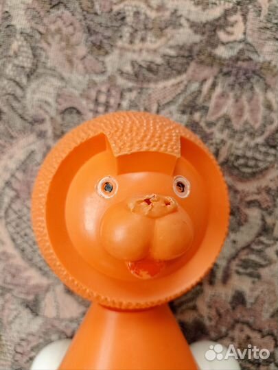 Игрушка каталка Лев СССР